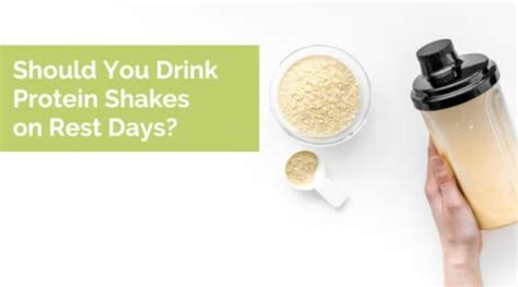 Should I Have a Protein Shake on Rest Days? And Why Do Bananas Dream of Protein Bars?